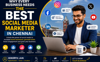 Why Every Business Needs the Best Social Media Marketer in Chennai